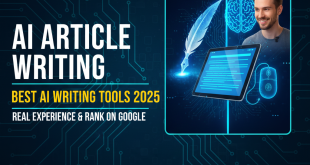  أفضل أدوات كتابة المقالات بالذكاء الاصطناعي (تجربة حقيقية)