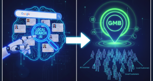 اكتشف كيفية تحسين SEO المحلي (Local SEO) بالذكاء الاصطناعي. دليل 2026 لإدارة Google My Business بالـ AI وجذب العملاء المحليين